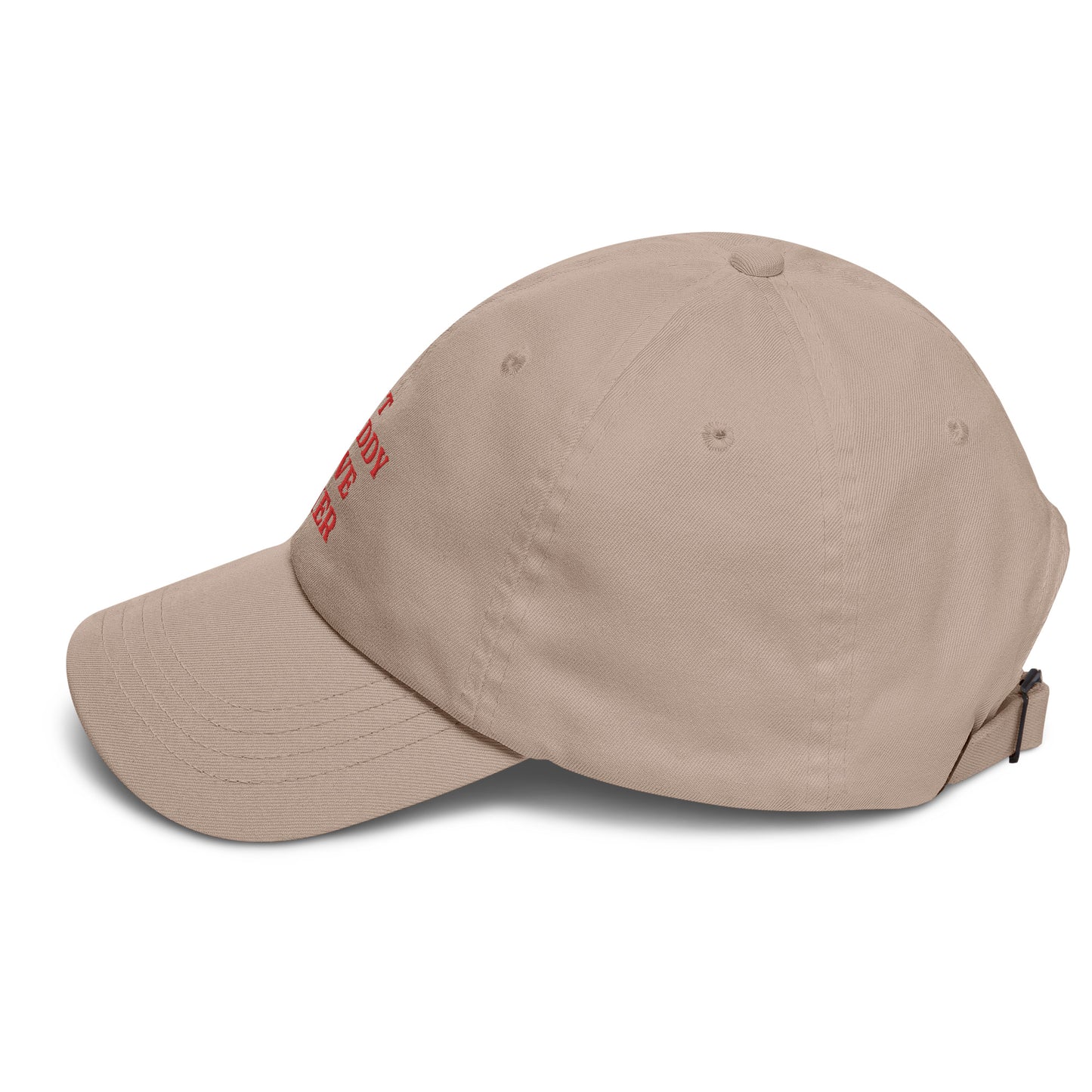 "DADDY" just text dad hat