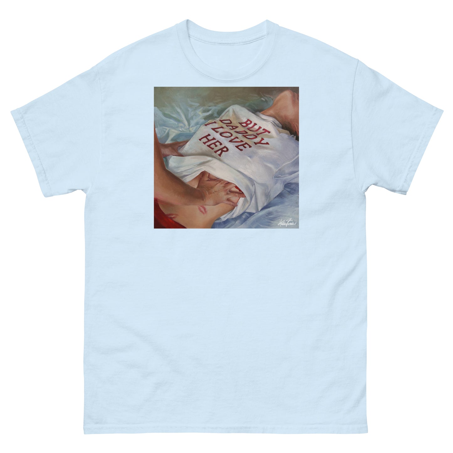...but daddy i love her "painting" t-shirt