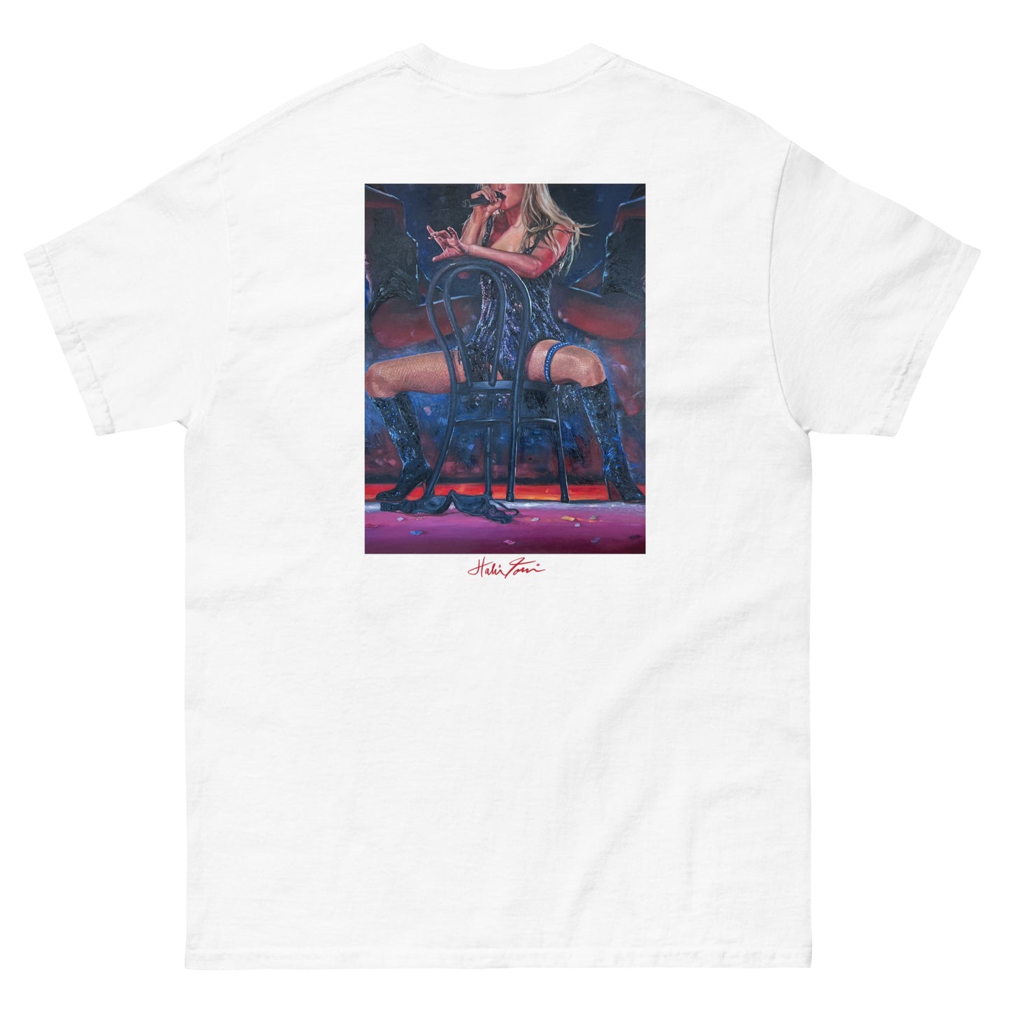 'i dress for women' tee