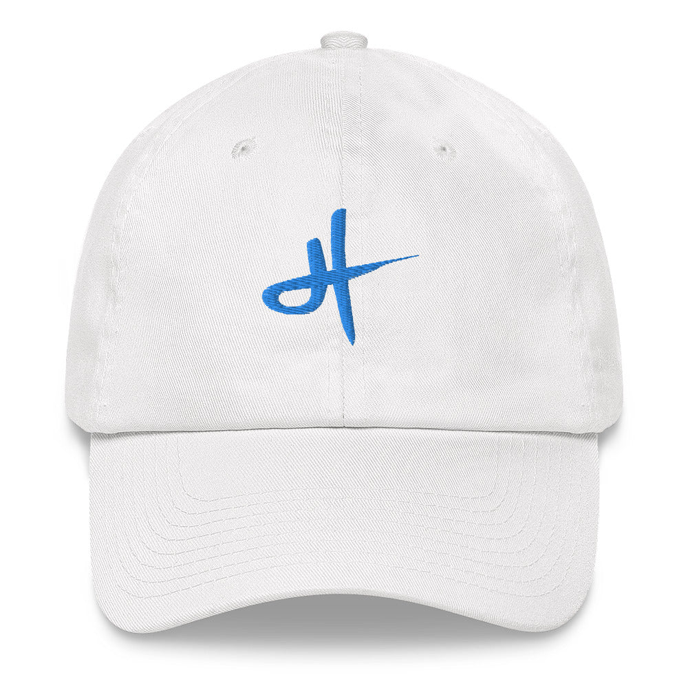 HT embroidered hat - blue thread