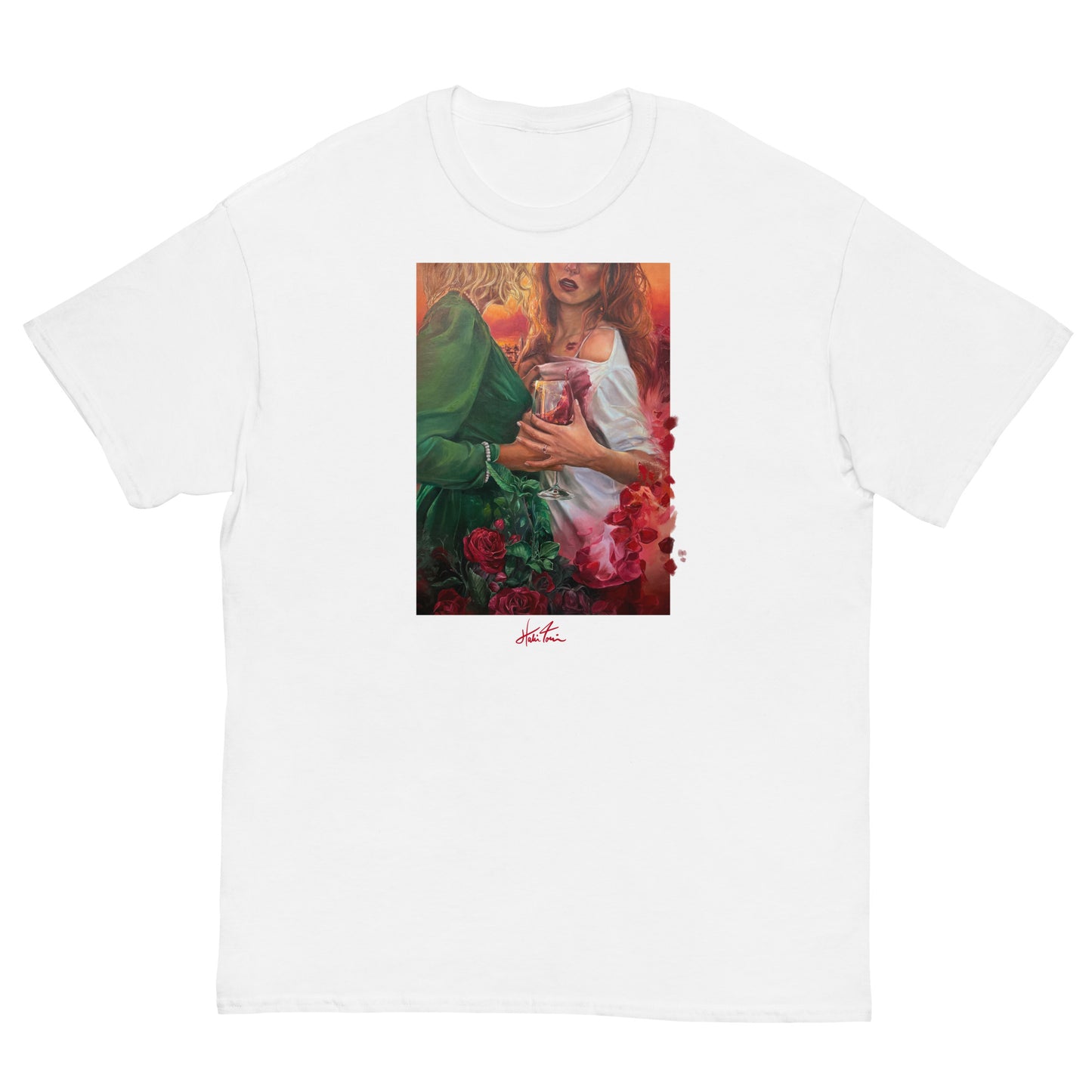 scarlet tee