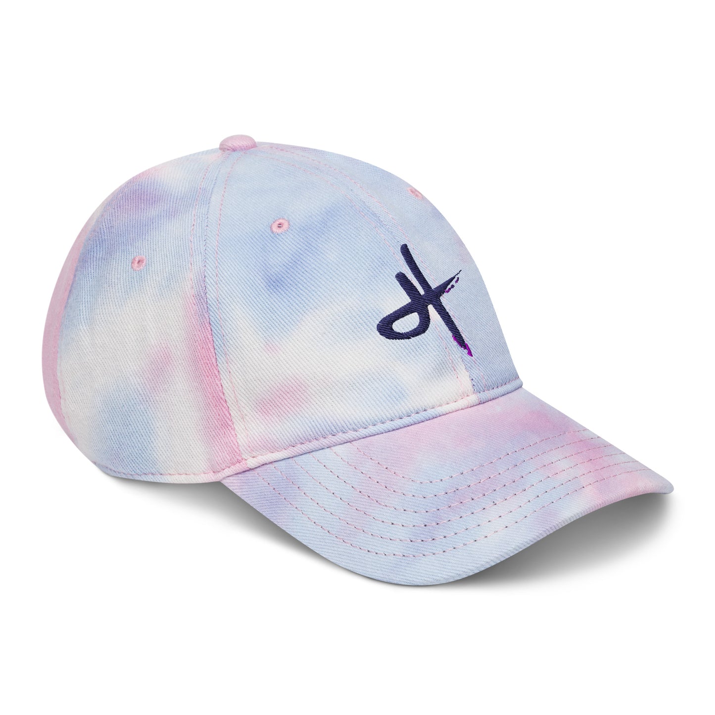 HT embroidered tie dye hat