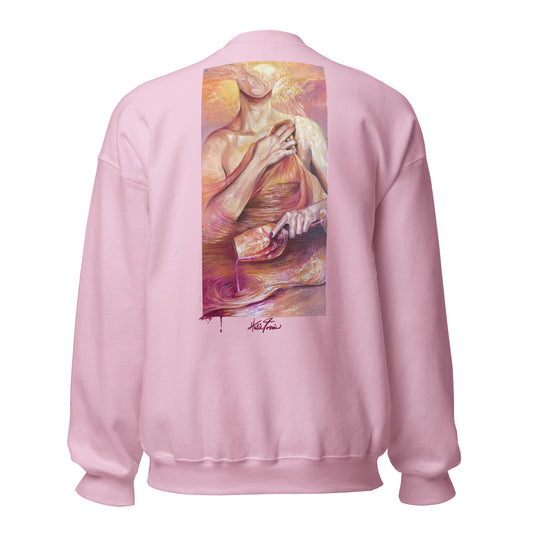august embroidered sweatshirt