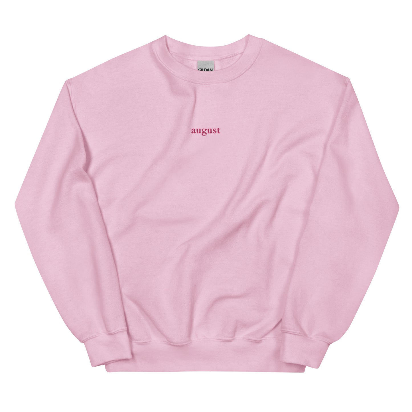 august embroidered sweatshirt