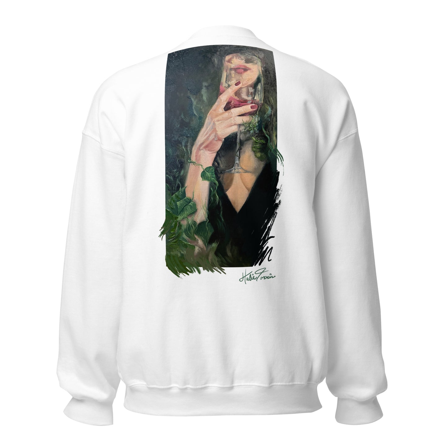 ivy embroidered sweatshirt