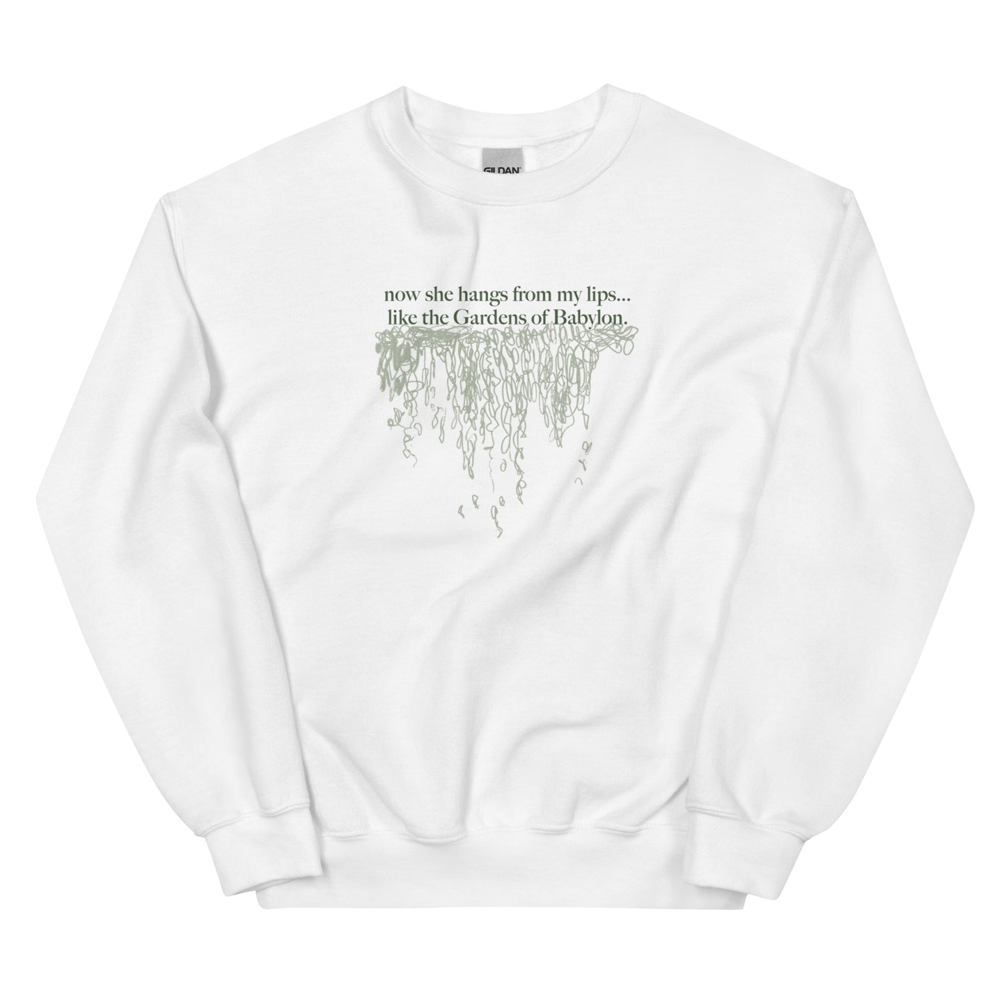 lips of babylon sweatshirt