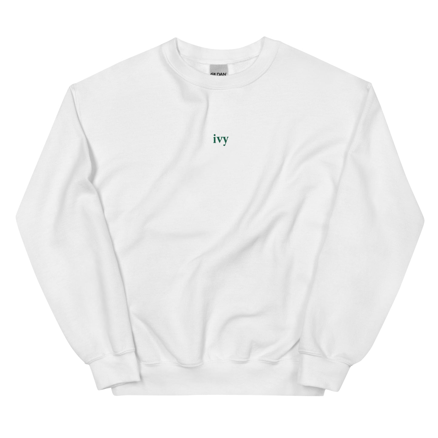 ivy embroidered sweatshirt