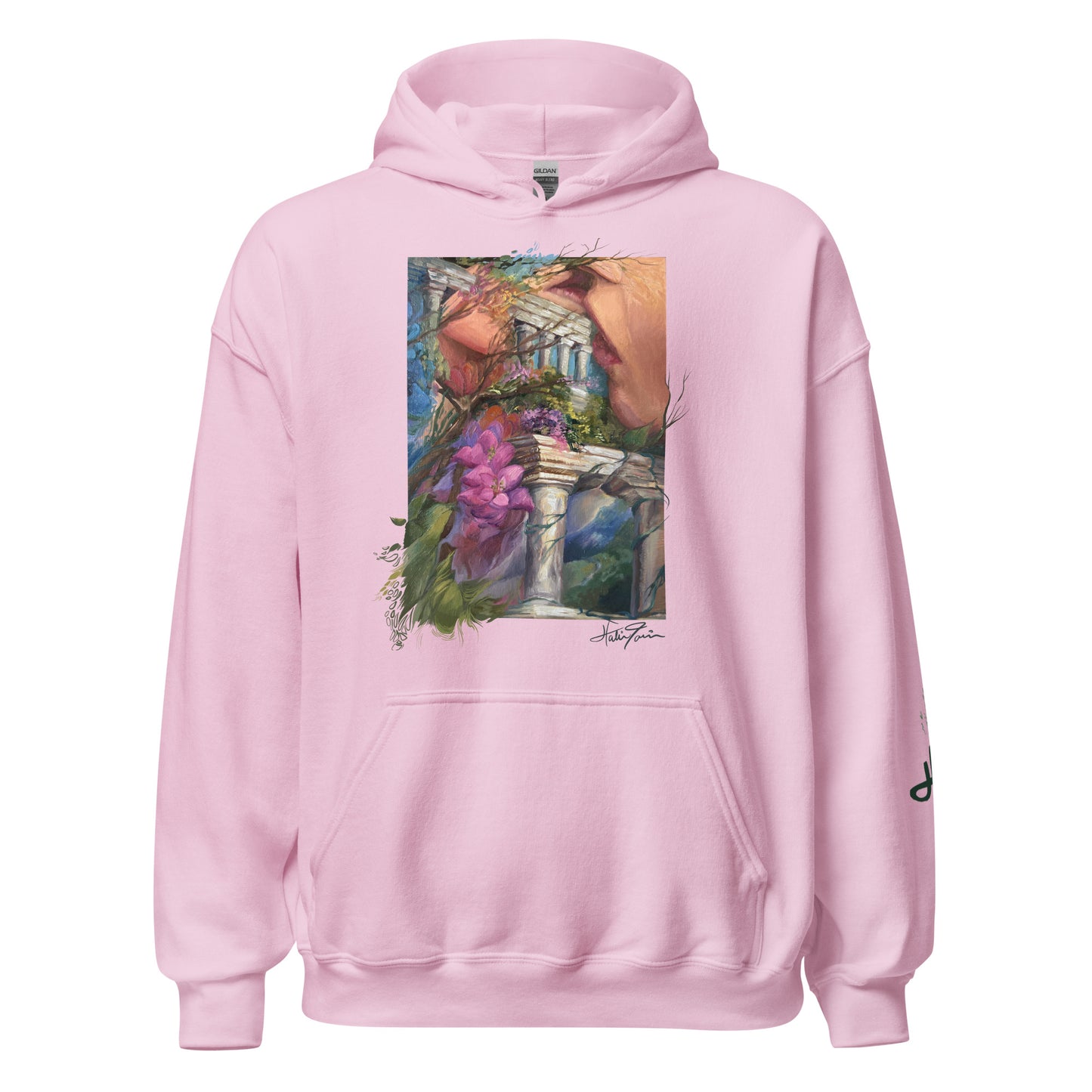 "lips of babylon" hoodie