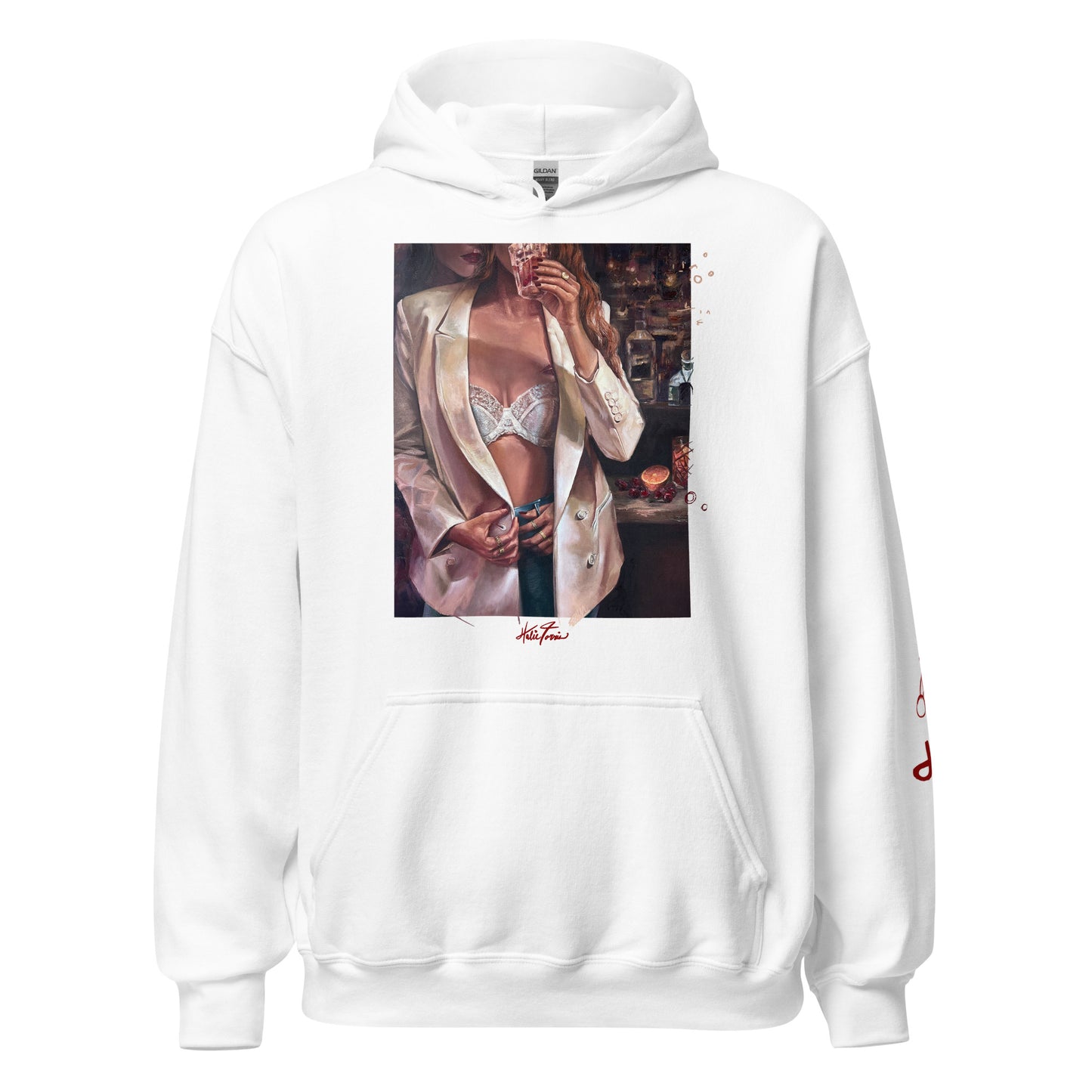 cherry hoodie