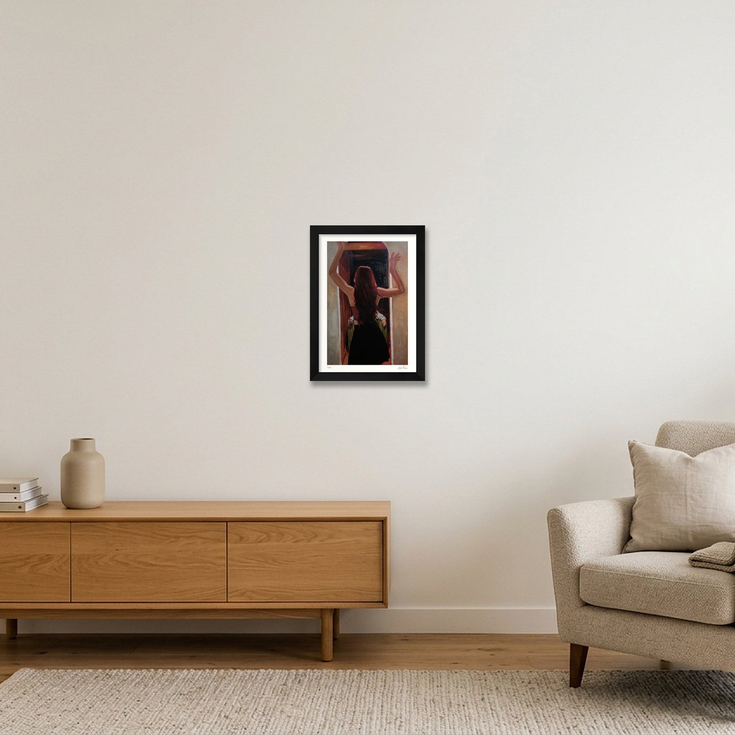 temptress — A4 (21×30cm, 8×12") Black Frame
