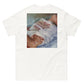 kiss mark / daddy tee with painting on back