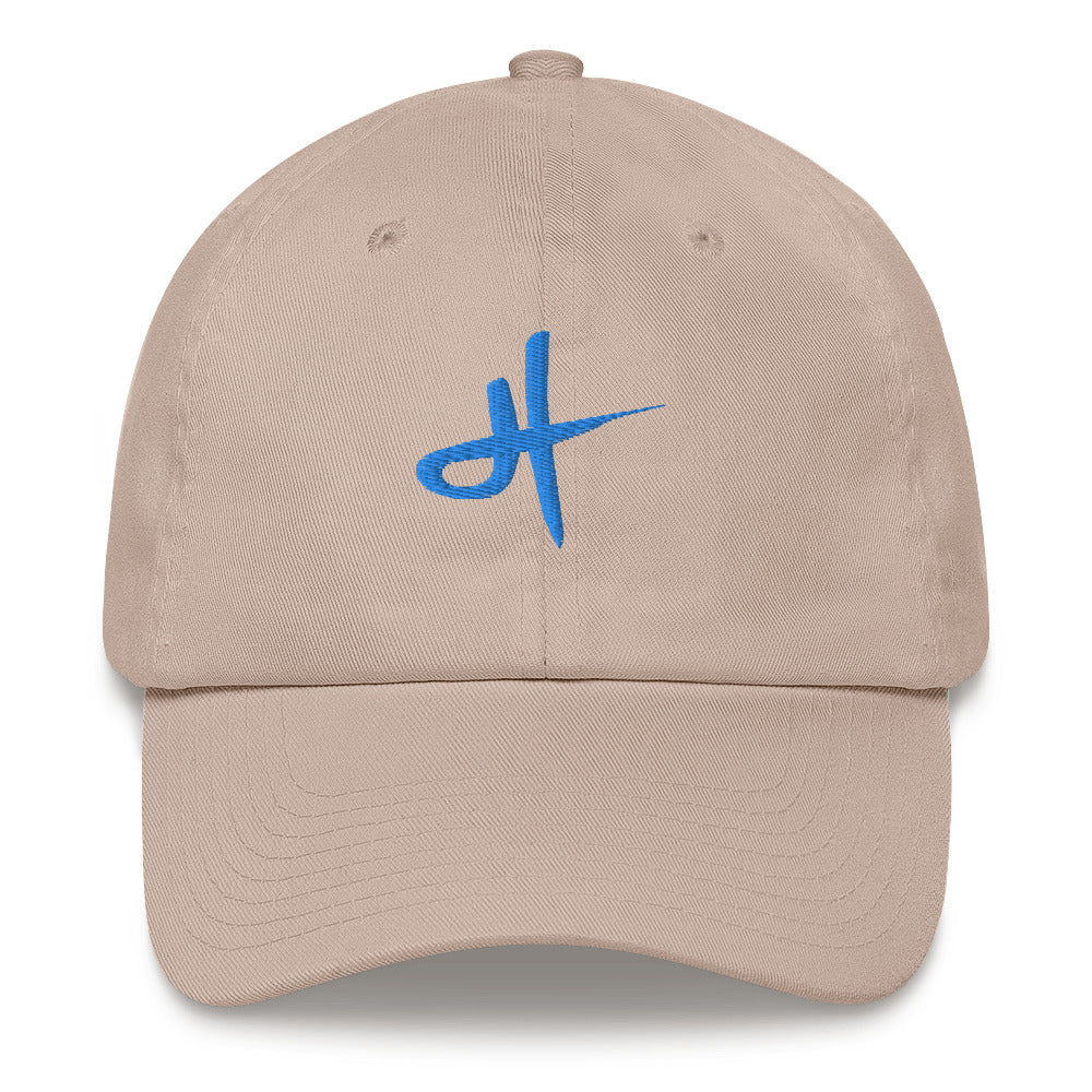 HT embroidered hat - blue thread