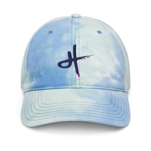 HT embroidered tie dye hat