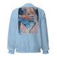 "my choice." embroidered sweatshirt