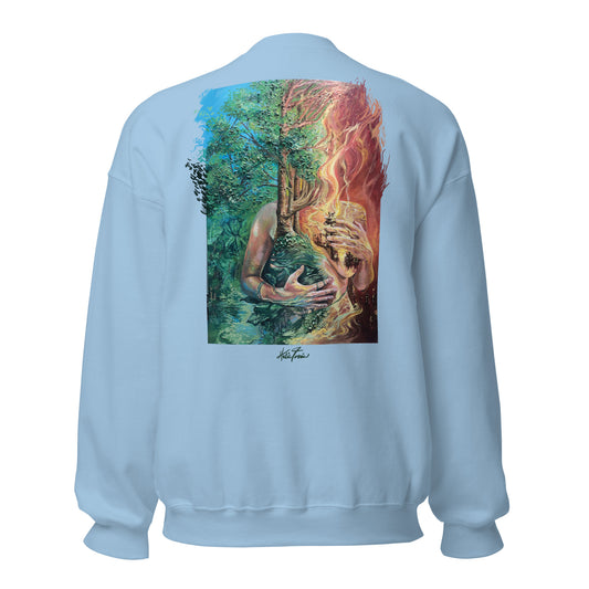 gaia embroidered sweatshirt