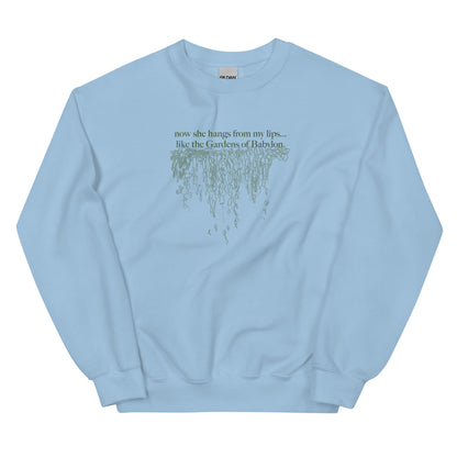 lips of babylon sweatshirt