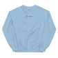 starry midnights embroidered sweatshirt
