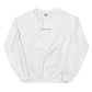 golden hour embroidered sweatshirt